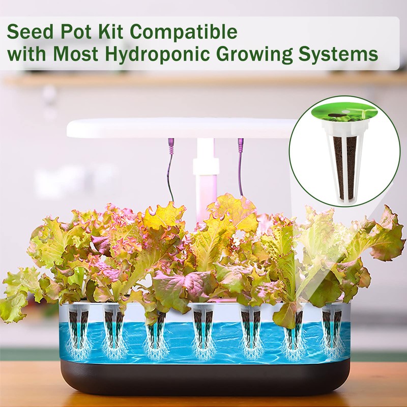 Garden Pods,DECYOOL 80pcs Hydroponic Pods Kit,Grow Anything Kit with 20