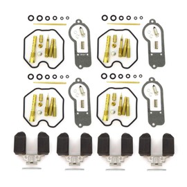 Ultimate Carburetor Repair Rebuild Kit & Floats - Fits Honda CB550K CB550-1977-1978