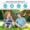 Moldes para Paletas de Hielo, 8 Cavidades de Silicona +