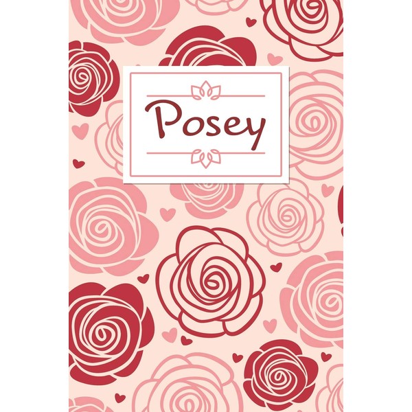 Posey: Personalised Notebook / 120 Lined Pages / Perfect for