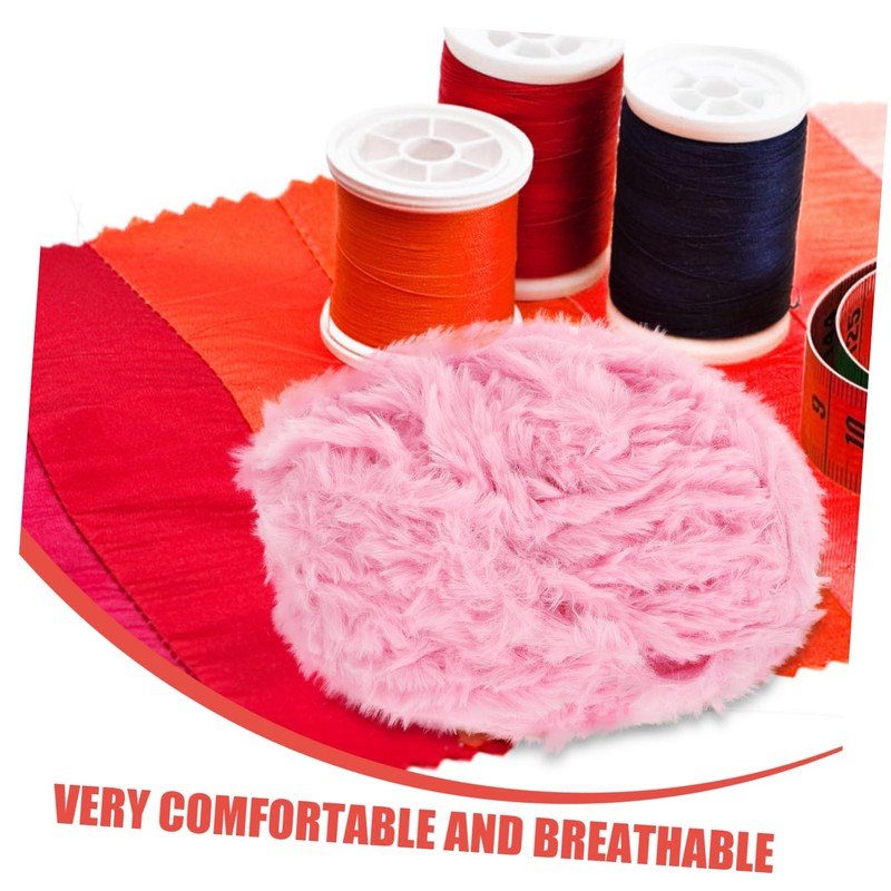 IWOWHERO 1 Roll Professional Hand Knitting Yarn for Crafts Skin