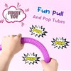 Pack of 24 Pop Tubes, Colourful Tubes, Children's Stretch, Pop
