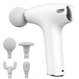 Flow Nano Massage Gun, Small Muscle Massager Against Tension, Vibration Massage & Heat, Mini Massage Gun, 310 g, Lightweight and Handy, Very Quiet, High Quality Produced, TÜV Tested