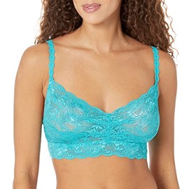 Cosabella Women's Never Say Never Sweetie Bra, Bright Teal, Large