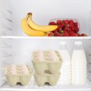 DEAYOU 3-Pack 18 Cups Ceramic Egg Tray, 6-Cup Porcelain Egg