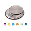 Exzact Electronic Kitchen Scale - Stainless Steel - Baking Scale