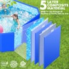 StarOcean 2026 Foldable Pool, Large Non-Inflatable Swimming Pool for Kids,Adult