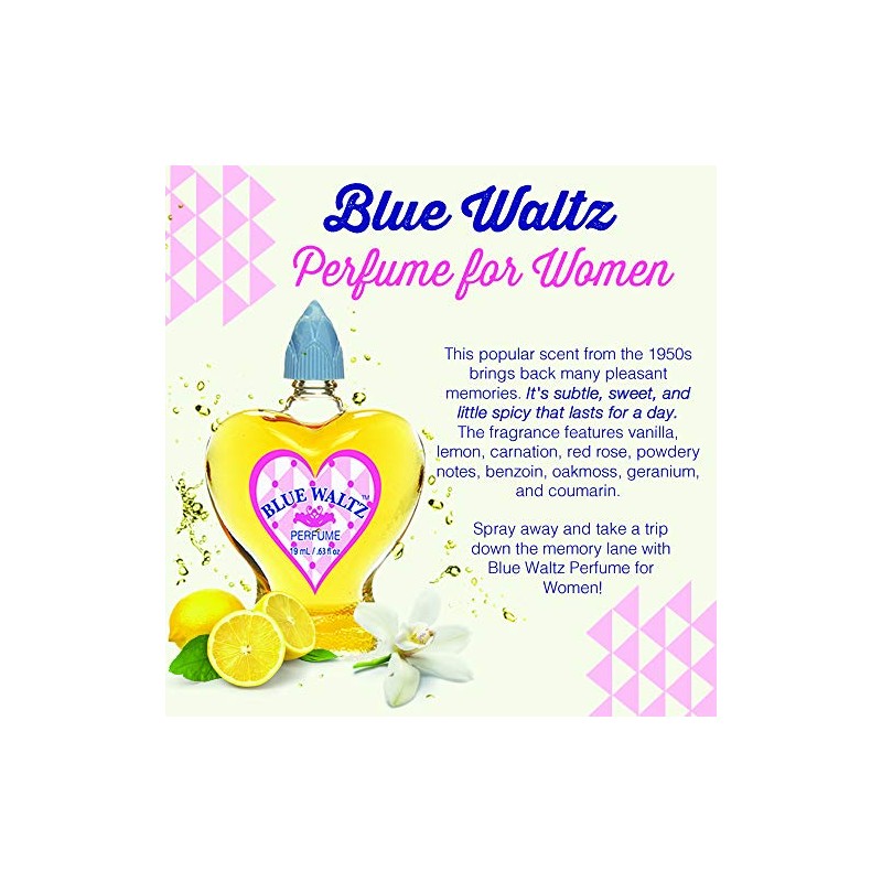 Blue Waltz Perfume for Women 0.63 oz Perfume Classic, 3