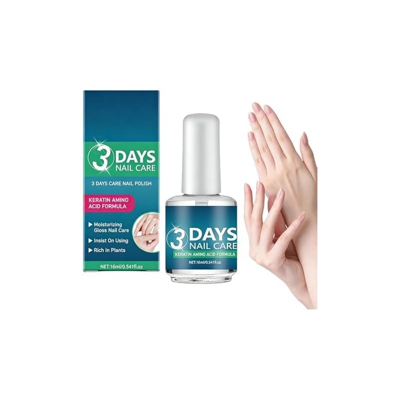 Aceite para Cuidado de Uñas en 3 Días, Nueva Versión