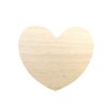 Heart Shaped Paulownia Box, Total Paulownia Box, S (Ideal for