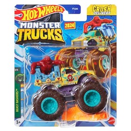 Mattel Monster Trucks | Hot Wheels | 1:64 Die-Cast Vehicles | Cars, Vehicle: Crush Delivery
