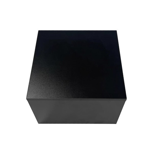 Prolinemax 18x18x12 Black Pedestal Cube Gallery Display Sculpture Stand Collectibles