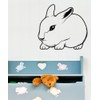 Vinyl Wall Decal Sticker Cute Bunny OS_MB310s