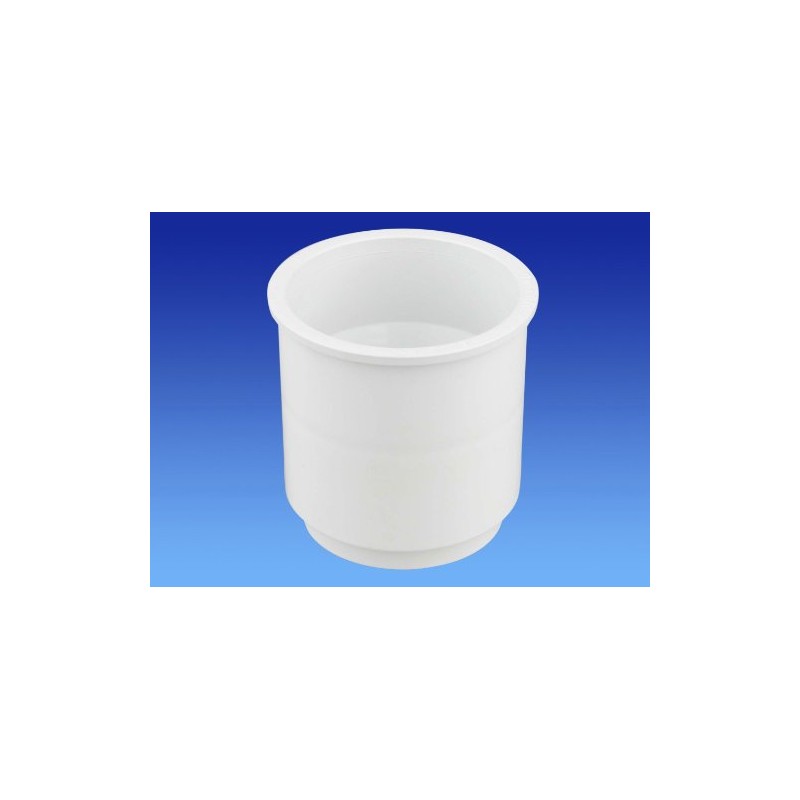 Wavin OSMA Roundline Downpipe Pipe Connector White 0T024w