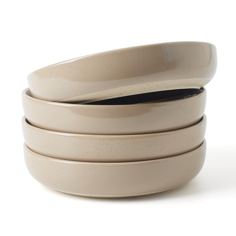Famiware Milkyway 4-piece Stoneware 33-oz Pasta Bowl Set - Color: