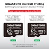 GIGASTONE 128GB Micro SD Card 10-Pack, A1 V30 4K Video