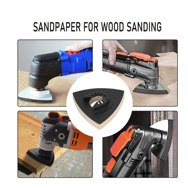 5PCS Wool Polishing Pad triangular polishing pads Felt Polishing Pad,