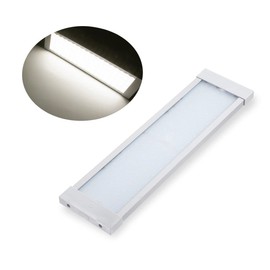 Raycharm RV & Marine Boat Cabin Wheelhouse Interior LED Light Fixture 18.1" x 4.9", 4000K Natural-White Even Diffused Beam, High Light-Output Low Ampere Draw, 12V/24V DC, On/Off Touch Switch, 1-Pack