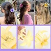 XUZOPIM Pack of 6 Flower Hair Claw Clips for Women,