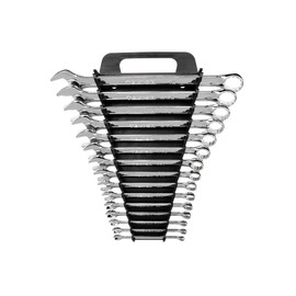 TEKTON Combination Wrench Set, 15-Piece (1/4-1 in.) - Holder | 18772
