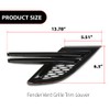 G-PLUS Fender Side Air Vent Grille Trim Left and Right