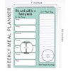 Inkdotpot Weekly Meal Planner Notepad 7"x10”, "This Week Will Be