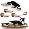 INICIO Cat Wall Shelves - Modern and Durable 3 Step