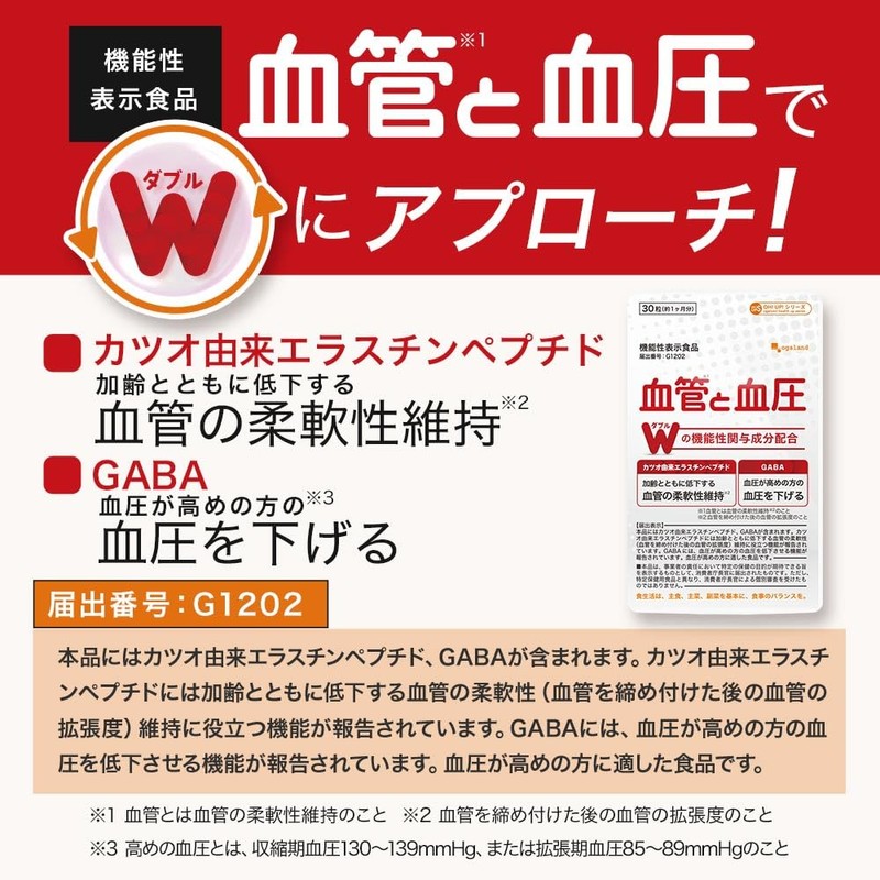 Ogaland 111000290071001 Blood Pressure (30 Capsules / Approx. 1 Month