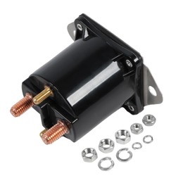 Worldthump Cab Solenoid Switch, 107655C1 537067R2 A77311 HH107655P 1pc 12V 3-Terminal Cab Solenoid Replacement for Case IH Tractor 1066 1086 1466 1468 1486 1586 1420 1440