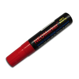 Neomarker Large Waterproof Marker Broad Tip - Red