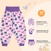 MooMoo Baby Leakproof Diaper Pants for Potty Training 2 Packs