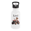 Personalisierte Trinkflasche Kinder Edelstahl [ 400ml ] - Robuste Trinkflasche