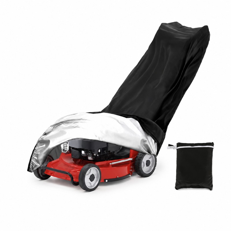 Waterproof Lawn Mower Cover for Outdoor Storage – 210D Polyester