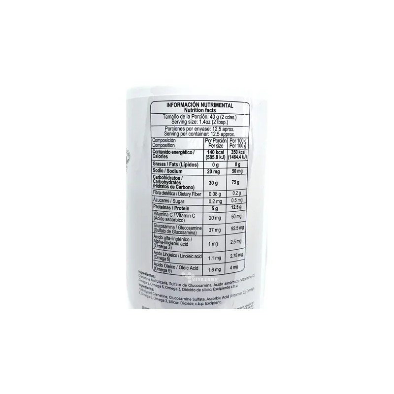 Pretty Bee Grenetina Hidrolizada con Glucosamina y Omega 3,6 Y