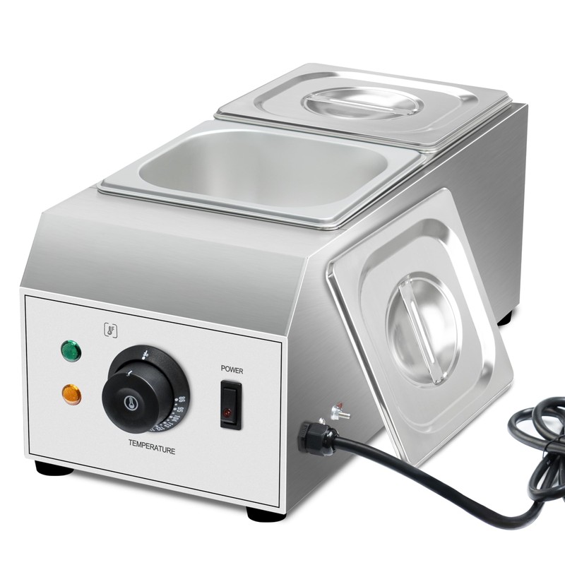 1000W Electric Chocolate Tempering Machine, Commercial Chocolate Melter with 2