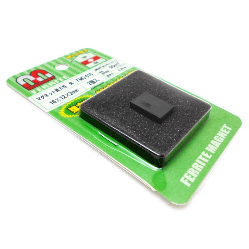 WAKI マグネット異方性 角 16X12X2mm FMG-010