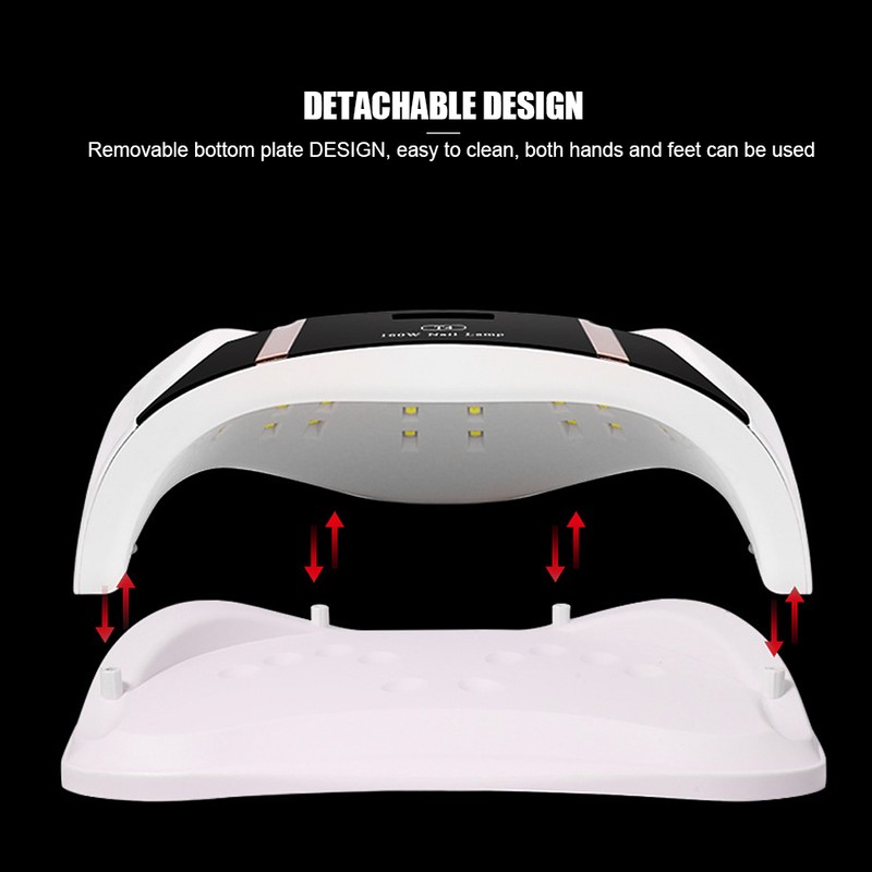 160W LED Nail Light Fast Dry Nail Gel Curing Light
