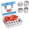 Kitchen Faucet Aerator Replacement, Anti-Splash with Multi-Size Wrench, 10 Pack