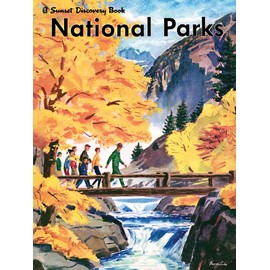 New York Puzzle Company - Sunset Magazine National Parks - 1000 Piece Jigsaw Puzzle for Family Game Nights