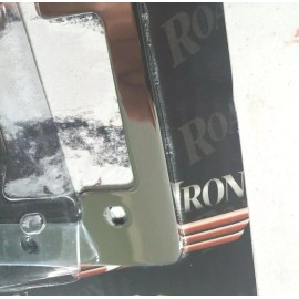 Road Iron NOS Vulcan Classic Chrome Tag Plate 51-1001 (misc. 7738)