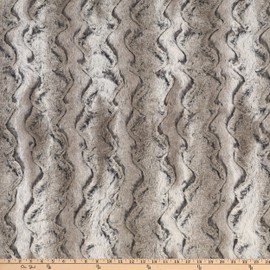 Shannon Minky Luxe Cuddle Wild Rabbit Natural, Fabric by The Yard