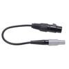 Aviation Headset Adapter 6pin LEMO to 5pin XLR High Density