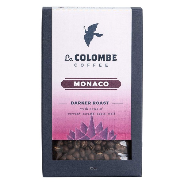 La Colombe Whole Bean Coffee, Specialty Roasted Coffee, Monaco, 12 Ounce
