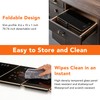 Electric Warming Tray（36.6x15x1inch） Glass Surface, 4-in-1 Food Warmers for Parties