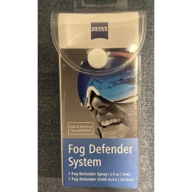 ZEISS Fog Defender System Anti-Fog Spray & Cloth for Glasses Camera Lens Goggles
