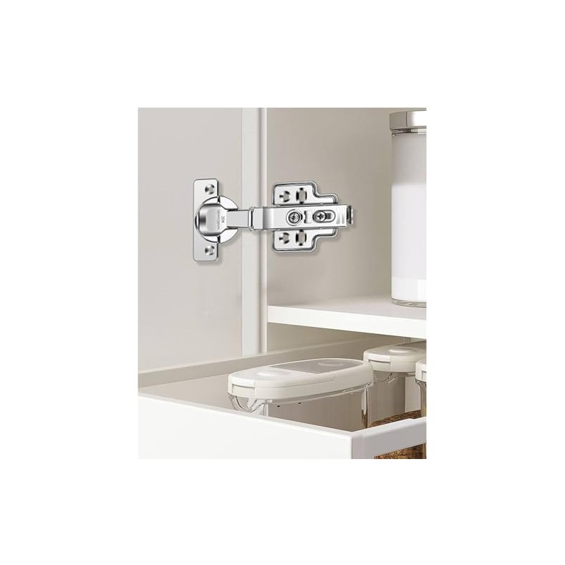 Soft Close Cabinet Hinges – Adjustable for Thick Doors (16mm-28mm)