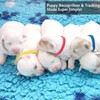Puppy ID Collars, 15 Colors Whelping Puppies ID Bands, Double-Sided