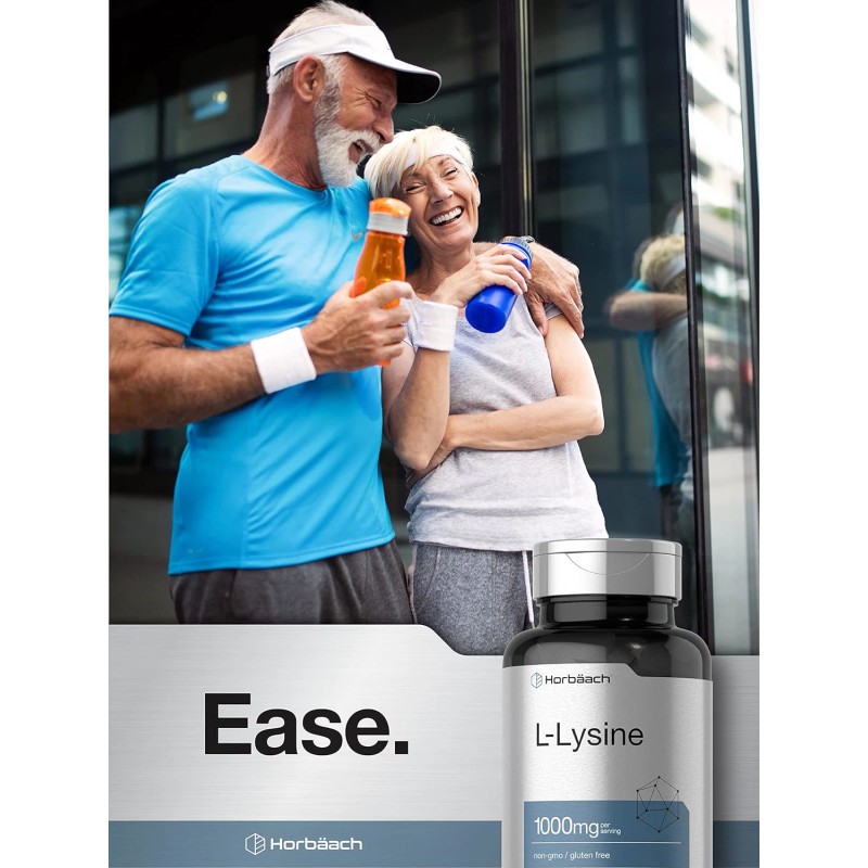 L-Lysine 1000Mg | 100 Coated Caplets | Free Form Dietary