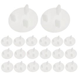 JYTDBCS Plug Socket Covers UK, Child Plug Socket Covers UK,20 Packs Baby Child Safety Socket Covers Guards Caps Tight Grip Socket Protector for Children Safety Protection at Home and School