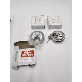 Public Storage (QTY 2) Public Storage 70mm Maximum Security Disc Lock Item # 127